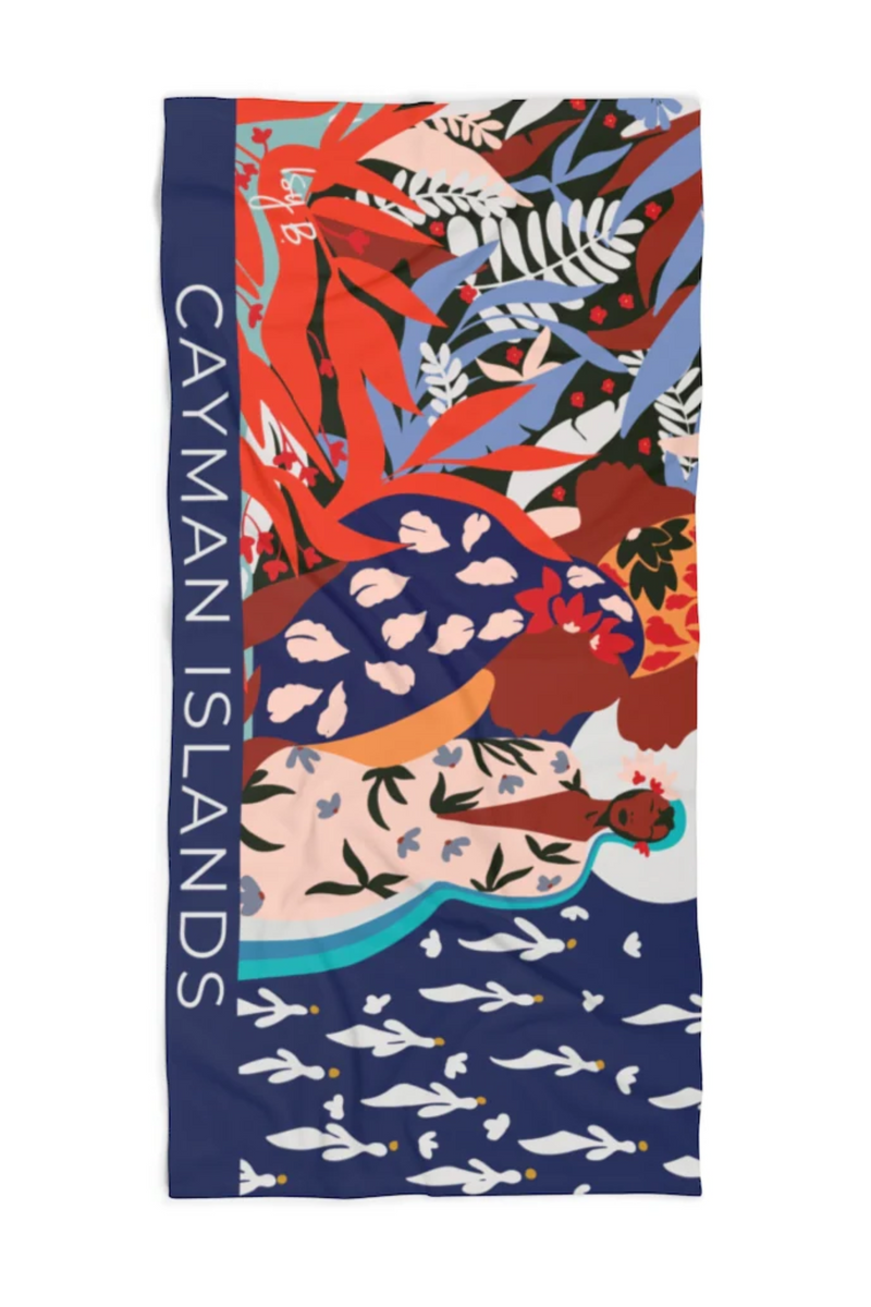 Una Beach Towel inspired by the original story of na’s Wish by Isy B.
