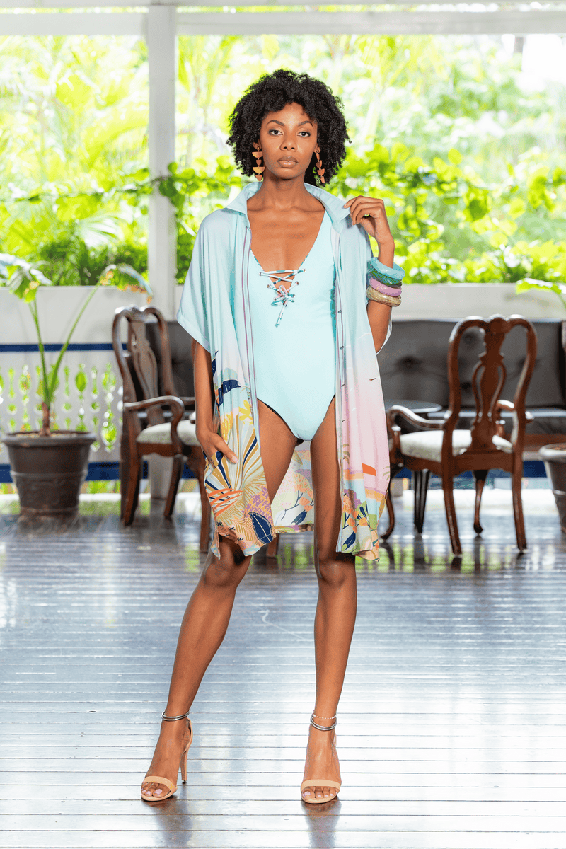 Lekki Shirt Dress Cover-up