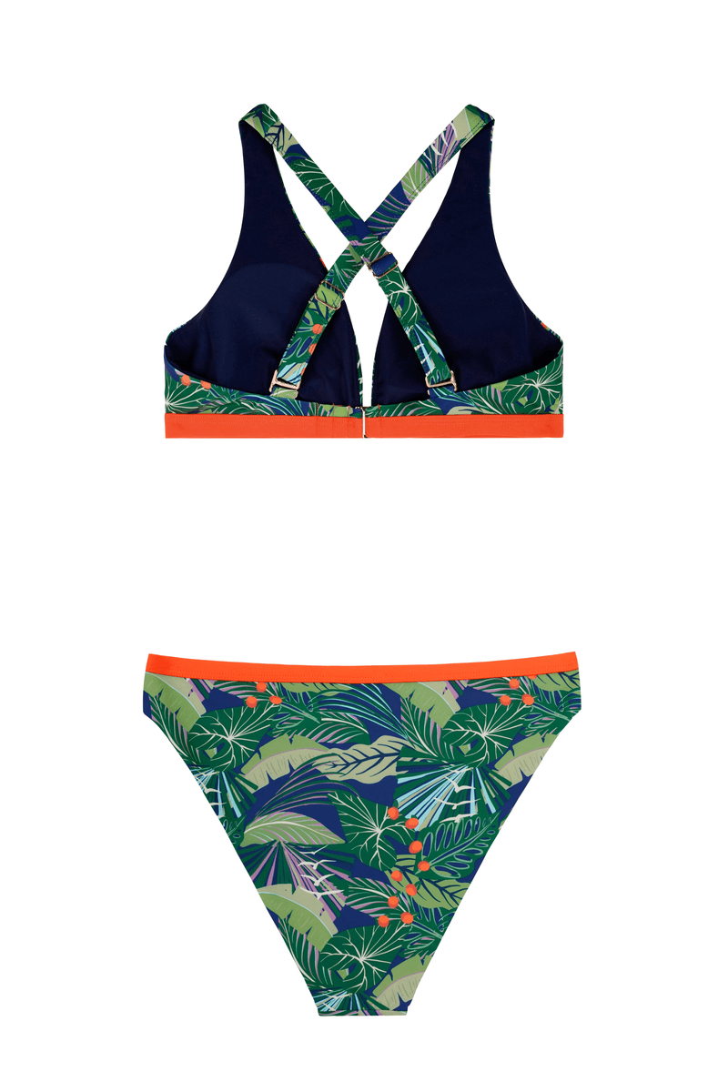 Herons at Dusk Wide Strap Bikini